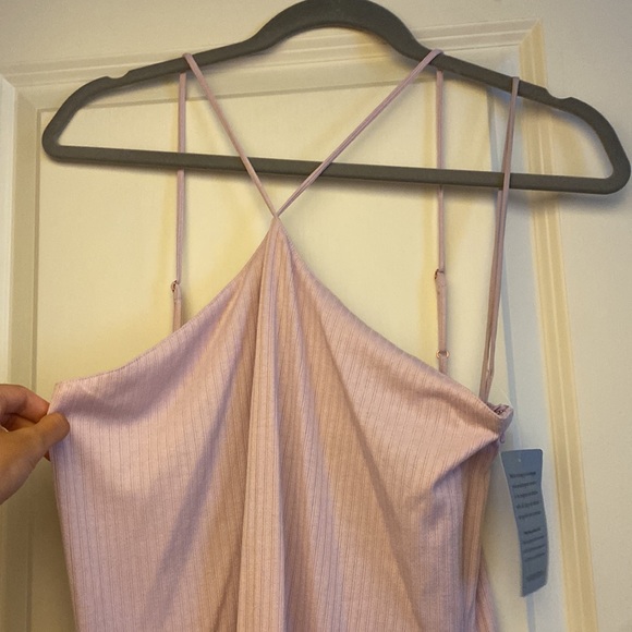 NWT Saylor Ainsley Feather Trim Mini Dress - Picture 4 of 5